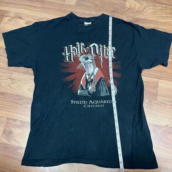 The Duck Co Mens Creative Revolution Harry Potter Shedd Aquarium T-Shirt Medium - Picture 3 of 8